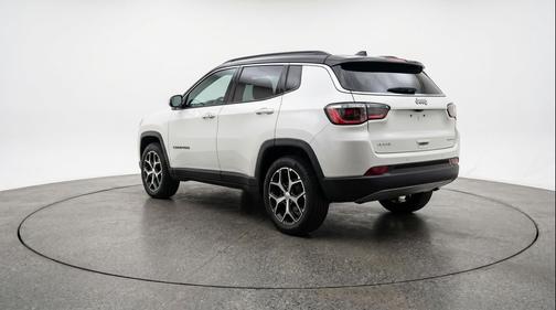 Bright White Clearcoat 2025 Jeep Compass Limited