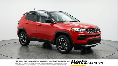 Red Hot Pearlcoat 2025 Jeep Compass Trailhawk
