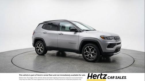Silver Zynith Metallic Clearcoat 2025 Jeep Compass Limited