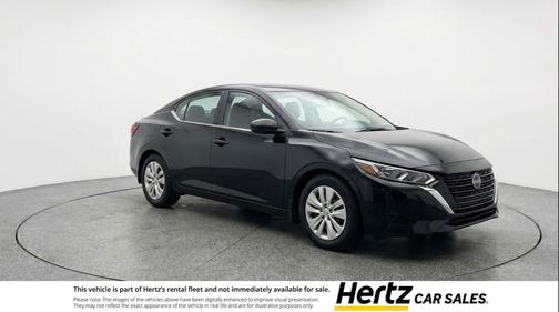 Super Black 2025 Nissan Sentra S