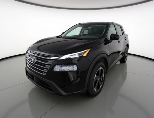 Super Black 2025 Nissan Rogue SV