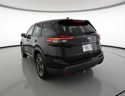 Super Black 2025 Nissan Rogue SV