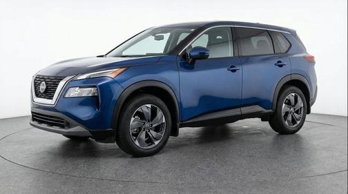Deep Ocean Blue Pearl 2025 Nissan Rogue SV