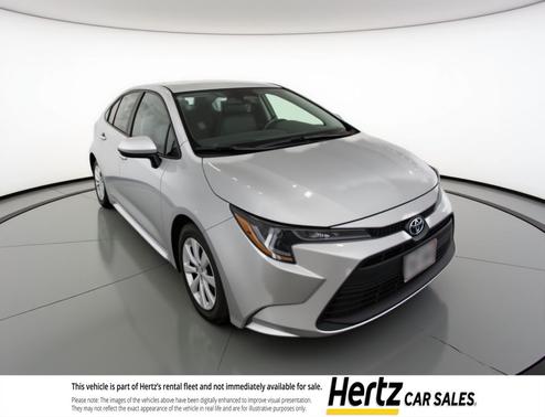 Classic Silver Metallic 2025 Toyota Corolla LE