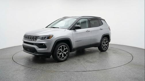 Silver Zynith Metallic Clearcoat 2025 Jeep Compass Limited