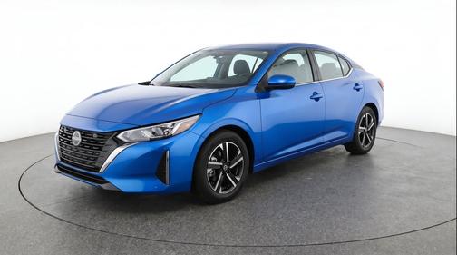 Electric Blue Metallic 2025 Nissan Sentra SV
