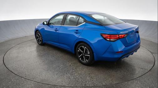 Electric Blue Metallic 2025 Nissan Sentra SV