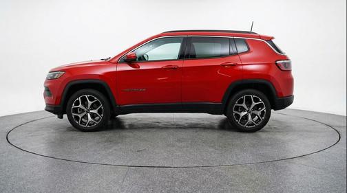 Red Hot Pearlcoat 2025 Jeep Compass Limited