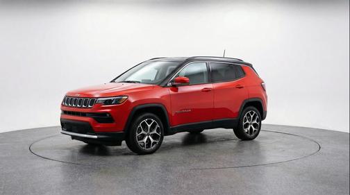 Red Hot Pearlcoat 2025 Jeep Compass Limited