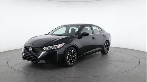 Super Black 2025 Nissan Sentra SV