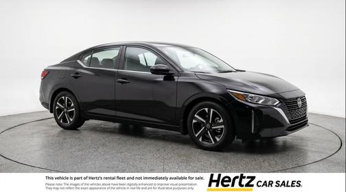 Super Black 2025 Nissan Sentra SV