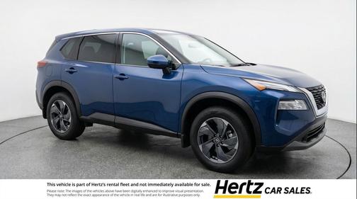 Deep Ocean Blue Pearl 2025 Nissan Rogue SV