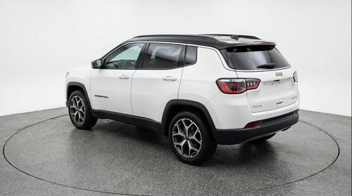 Bright White Clearcoat 2025 Jeep Compass Limited