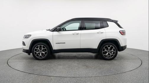 Bright White Clearcoat 2025 Jeep Compass Limited