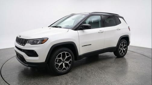 Bright White Clearcoat 2025 Jeep Compass Limited