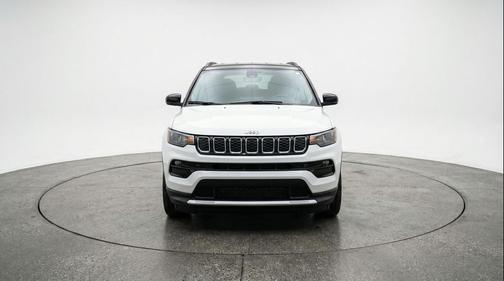 Bright White Clearcoat 2025 Jeep Compass Limited
