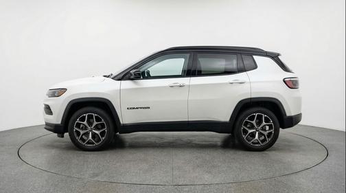 Bright White Clearcoat 2025 Jeep Compass Limited