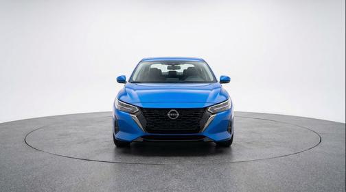 Electric Blue Metallic 2025 Nissan Sentra SV
