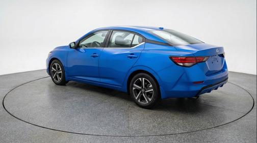 Electric Blue Metallic 2025 Nissan Sentra SV