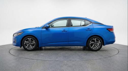 Electric Blue Metallic 2025 Nissan Sentra SV