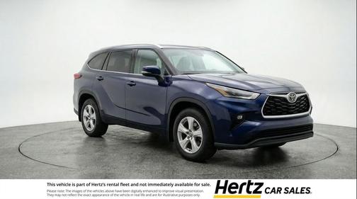 Blueprint 2025 Toyota Highlander LE