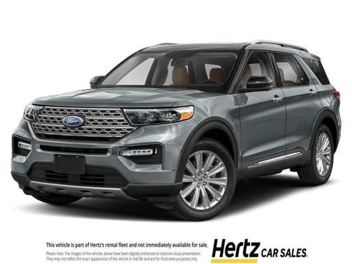 Carbonized Gray Metallic 2024 Ford Explorer Limited