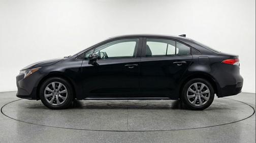 Midnight Black Metallic 2025 Toyota Corolla LE