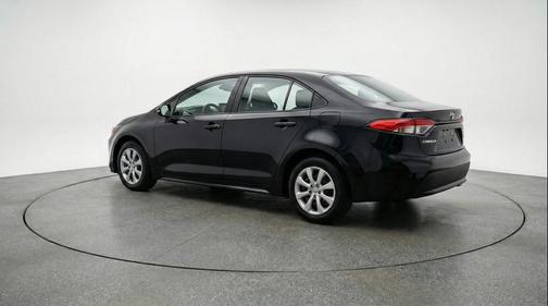 Midnight Black Metallic 2025 Toyota Corolla LE