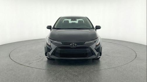 Midnight Black Metallic 2025 Toyota Corolla LE