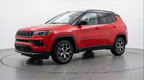 Red Hot Pearlcoat 2025 Jeep Compass Limited