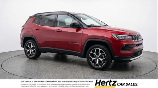 Red Hot Pearlcoat 2025 Jeep Compass Limited