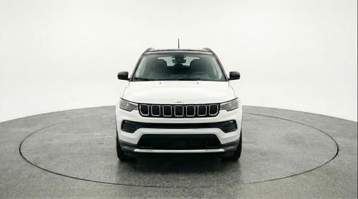 Bright White Clearcoat 2025 Jeep Compass Limited