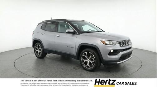 Silver Zynith Metallic Clearcoat 2025 Jeep Compass Limited