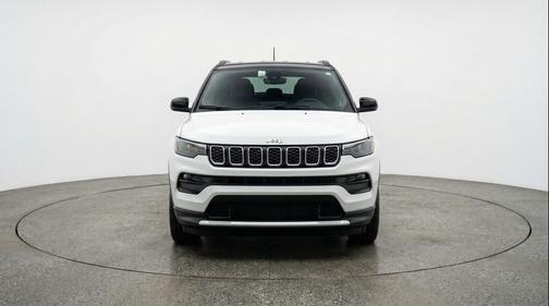 Bright White Clearcoat 2025 Jeep Compass Limited