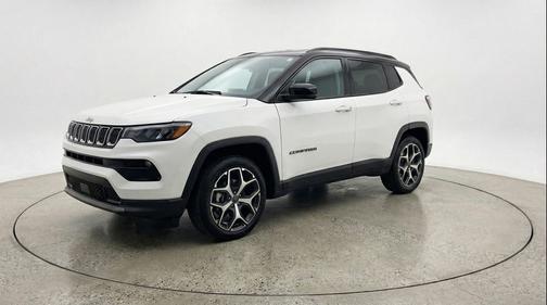 Bright White Clearcoat 2025 Jeep Compass Limited