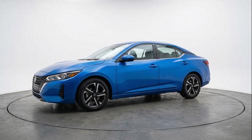 Electric Blue Metallic 2025 Nissan Sentra SV