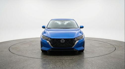 Electric Blue Metallic 2025 Nissan Sentra SV
