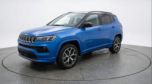 Hydro Blue Pearlcoat 2025 Jeep Compass Limited