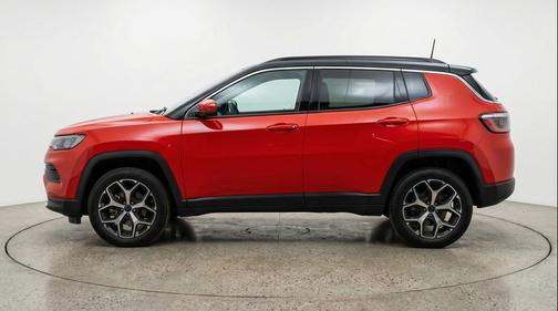 Red Hot Pearlcoat 2025 Jeep Compass Limited