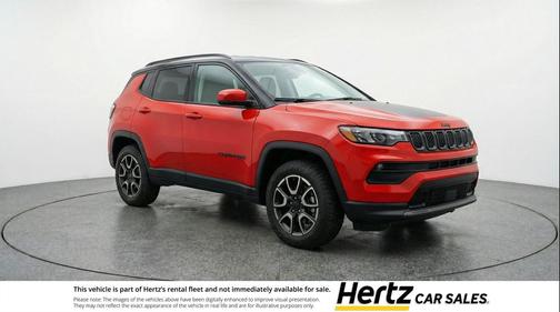 Red Hot Pearlcoat 2025 Jeep Compass Trailhawk