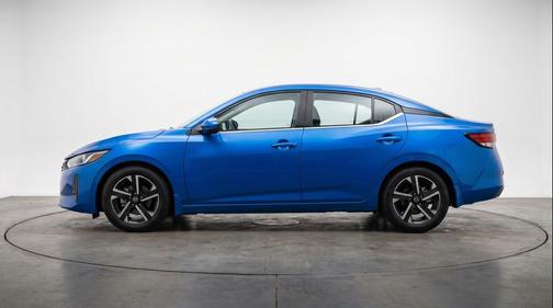 Electric Blue Metallic 2025 Nissan Sentra SV