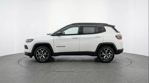 Bright White Clearcoat 2025 Jeep Compass Limited