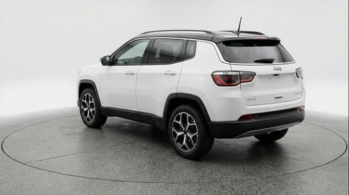 Bright White Clearcoat 2025 Jeep Compass Limited