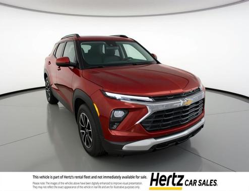 Crimson Metallic 2025 Chevrolet Trailblazer LT