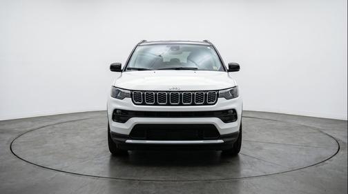 Bright White Clearcoat 2025 Jeep Compass Limited