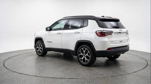 Bright White Clearcoat 2025 Jeep Compass Limited