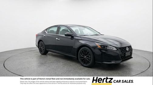 Super Black 2025 Nissan Altima SV FWD