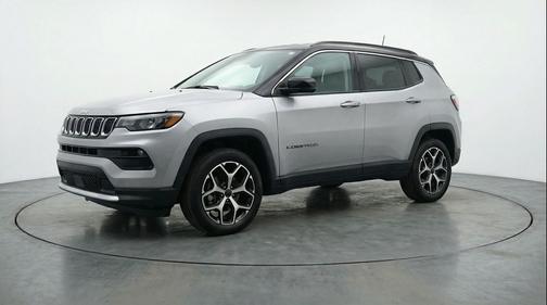 Silver Zynith Metallic Clearcoat 2025 Jeep Compass Limited