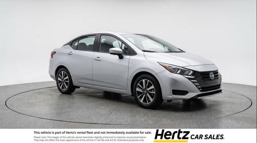 Brilliant Silver Metallic 2025 Nissan Versa 1.6 SV