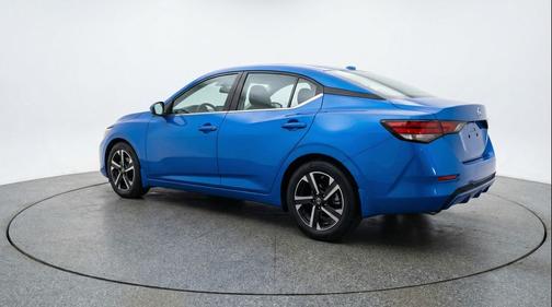 Electric Blue Metallic 2025 Nissan Sentra SV
